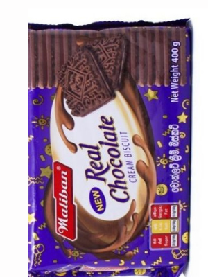 Maliban Real Chocolate Cream Biscuit
